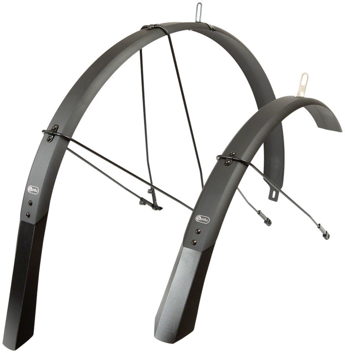 Guardabarros metálicos PDW - 26 x 2,5 negros