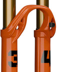 FOX 34 SL Factory Suspension Fork - 29" 120 mm 15 x 110 mm Kabolt SL 44mm Offset GRIP SL Damper 3-Position Adj  Shiny Orange