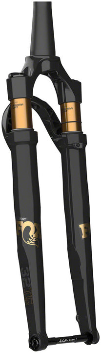 Horquilla de suspensión FOX 32 Taper-Cast Factory - 700c 40 mm 12 x 100 mm Kabolt 45 mm de desplazamiento GRIP SL Amortiguador 3 posiciones Negro brillante