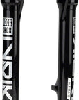 Brazo inferior RockShox - Lyrik Ultimate D1+/Lyrik Flight Attendant 2023+ 27,5" 15 x 110 mm Negro brillante