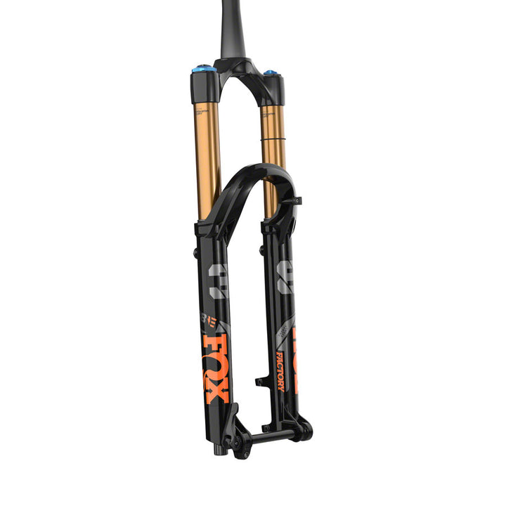 Horquilla de suspensión FOX 38 E-Optimized Factory - 27,5" 170 mm 15QR x 110 mm 44 mm de desplazamiento Negro brillante Grip 2