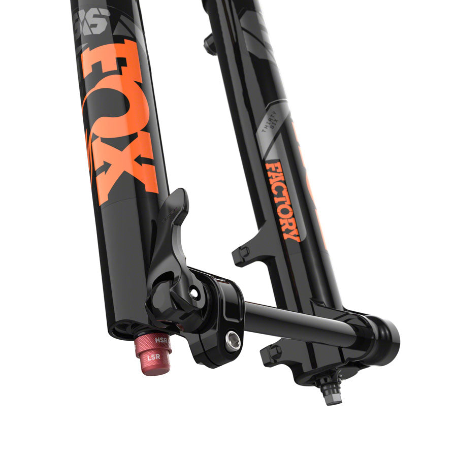 Horquilla de suspensión FOX 36 Factory - 27,5&quot; 160 mm 15QR x 110 mm 44 mm de desplazamiento, Negro brillante GRIP2