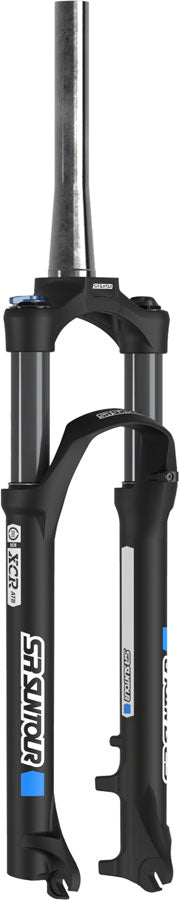 Horquilla de suspensión neumática SR Suntour XCR 32 ATB - Tubo de dirección cónico de 29&quot;, QR de 100 mm, disco de 9 mm x 100, color negro mate