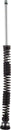 Resortes internos RockShox izquierdo XC30 29" 80 mm X-Soft Plata