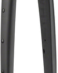 WHISKY No.9 CXLR Fork - 12mm Thru-Axle 1.5" Tapered Carbon Steerer Flat Mount Disc Matte BLK
