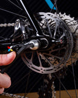 Wolf Tooth Axle Trainer Caps Silver