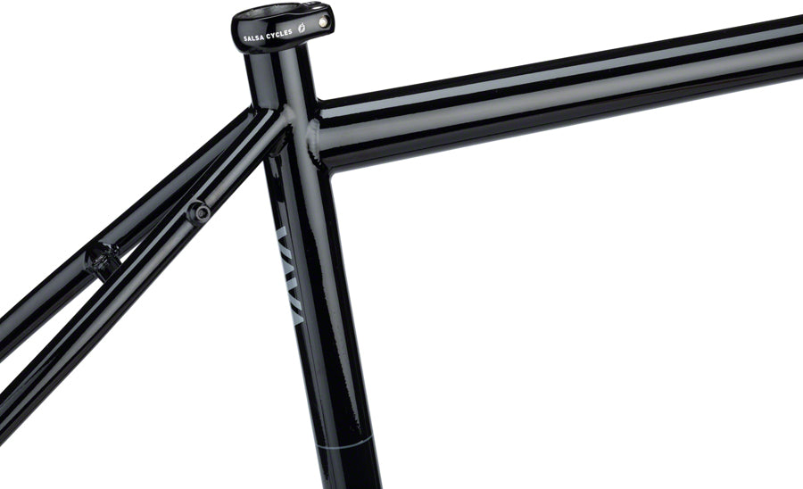 Salsa Vaya Frameset - 700c Steel Black 55cm