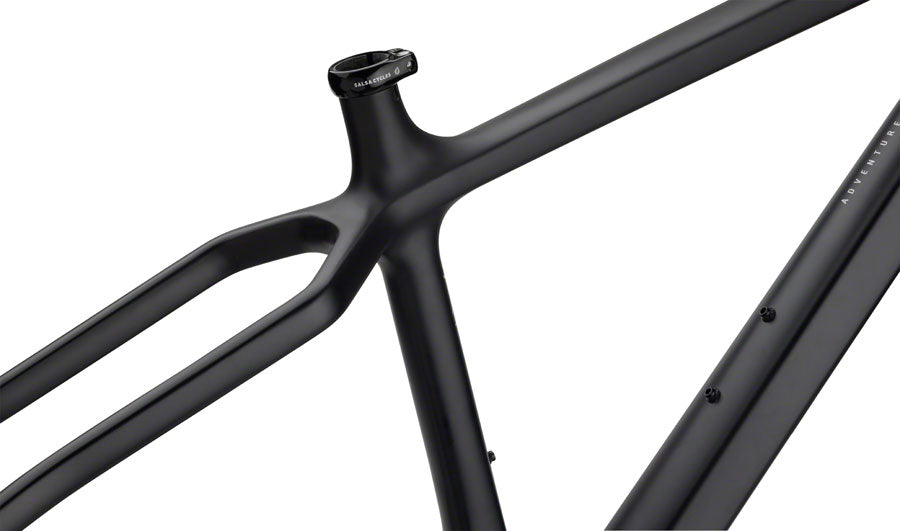 Salsa Beargrease Carbon Fat Bike Frameset - 27.5&quot; Carbon Black Small