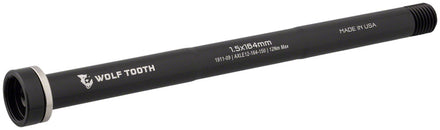 Eje pasante trasero Wolf Tooth - M12 1,5 x 164 mm Negro