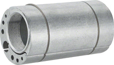 Eje de pedalier excéntrico Bushnell Problem Solvers - Classic Fat 100 mm x 54 mm Plata
