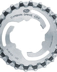 Gates Carbon Drive CDX CenterTrack 3-Lobe SureFit™ Rear Sprocket - 22t Shimano/SRAM 3-Lobe Silver