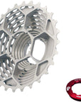Cassette Prestacycle UniBlock PRO de 12 velocidades Shimano para buje HG 12, 11-30, plateado