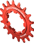 Ruedas de fabricación SOLO-SPEED Cog - 18t Compatible con kits SOLO-SPLINE SOLO-XD Rojo