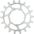 Piñón Wolf Tooth de una sola velocidad de acero inoxidable - Compatible con cadenas de 3/32" y 16 dientes