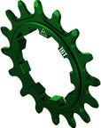 Ruedas de fabricación SOLO-SPEED Cog - 16t Compatible con kits SOLO-SPLINE SOLO-XD Verde