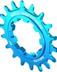 Ruedas de fabricación SOLO-SPEED Cog - 18t Compatible con kits SOLO-SPLINE SOLO-XD Verde azulado