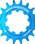 Ruedas de fabricación SOLO-SPEED Cog - 18t Compatible con kits SOLO-SPLINE SOLO-XD Verde azulado