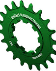 Ruedas de fabricación SOLO-SPEED Cog - 20t Compatible con kits SOLO-SPLINE SOLO-XD Verde