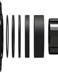 Kit de conversión de ruedas SOLO-SPLINE Micro Spline de una sola velocidad - 18 dientes para bujes Shimano Micro Spline BLK
