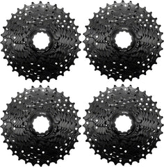 KMC REACT Cassette - 9-Speed 11-32t HG Driver Compatible - Black 4 pk.