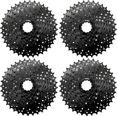 KMC REACT Cassette - 9-Speed 11-36t HG Driver Compatible - Black 4 pk.
