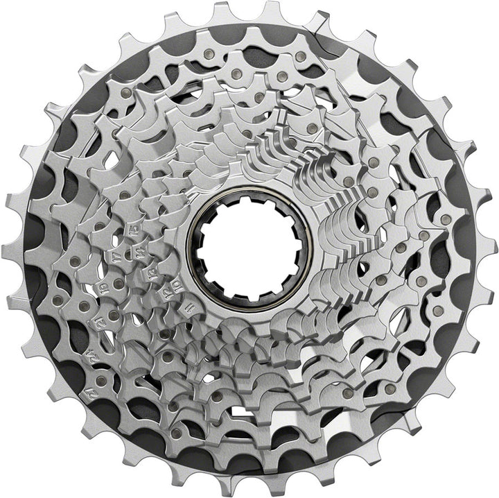 Cassette SRAM Force XG-1270 de 12 velocidades, 10-30 dientes, plateado, para cuerpo de transmisión XDR E1