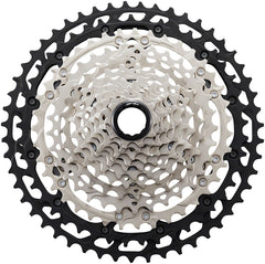 Shimano XT CS-M8100 Cassette - 12-Speed 10-45t Silver/Black Micro Spline