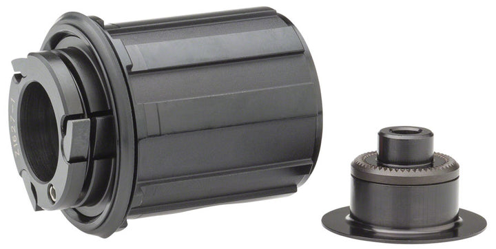 Cuerpo de buje libre DT Swiss de 3 trinquetes - Shimano HG 11 MTN, rodamiento sellado estándar de aluminio/acero, cierre rápido x 130/135 mm, kit con tapa de extremo