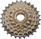 Rueda libre SunRace M2A 2S6 - 5 velocidades, 14-28 dientes, negro/marrón