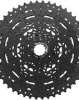 Cassette SunRace M993 de 9 velocidades, 11-50 dientes, araña de aleación y anillo de bloqueo, ED, negro
