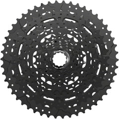 SunRace M993 Cassette - 9-Speed 11-50t Alloy Spider and Lockring ED Black