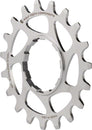 Piñón Wolf Tooth de una sola velocidad de acero inoxidable - Compatible con cadenas de 3/32" y 19 dientes