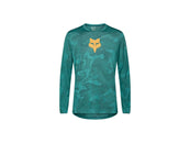 Jersey Fox Racing 25 Ranger de manga larga, talla grande, verde bosque