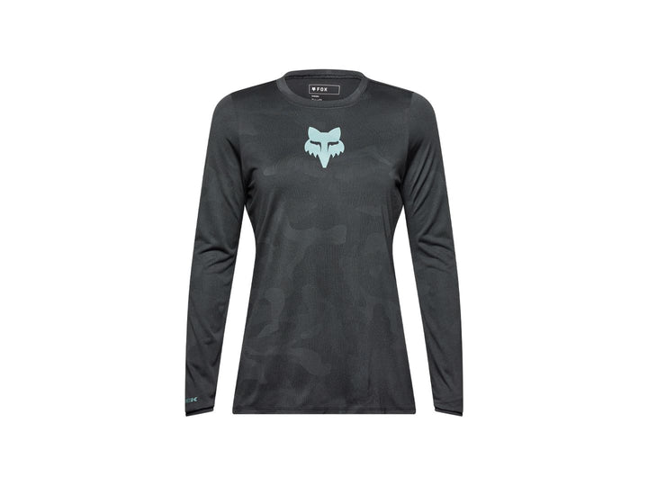 Camiseta Fox Racing 25 Ranger de manga larga para mujer, talla extra grande, color negro