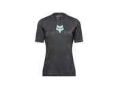 Camiseta Fox Racing 25 Ranger de manga corta para mujer, talla extra pequeña, color negro