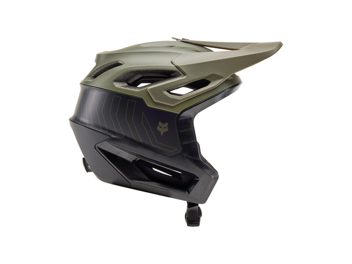 Casco Fox Racing 24 Dropframe Pro Verde Medio CPSC