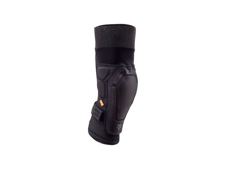 Rodilleras de seguridad Fox Racing 24 Launch Pro, color negro, talla mediana