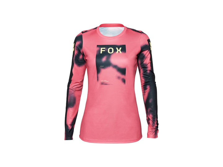 Camiseta Fox Racing 24 Ranger de manga larga para mujer, talla pequeña, rosa