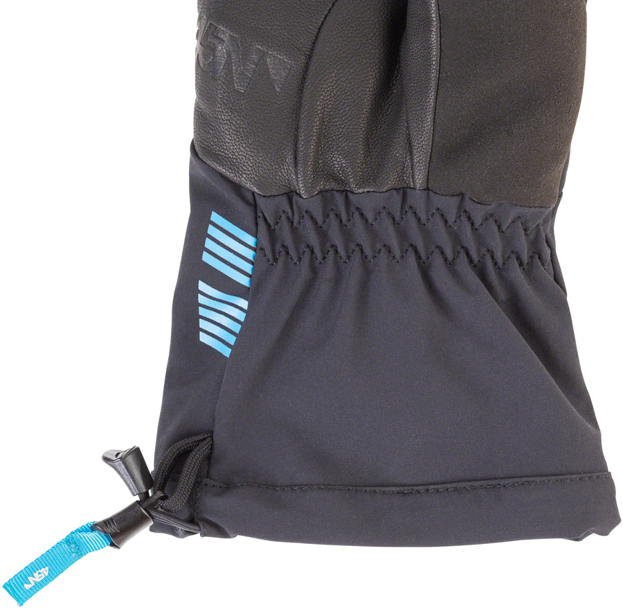 Guantes Sturmfist 4 45NRTH 2022 - Estilo langosta negro, talla extra pequeña