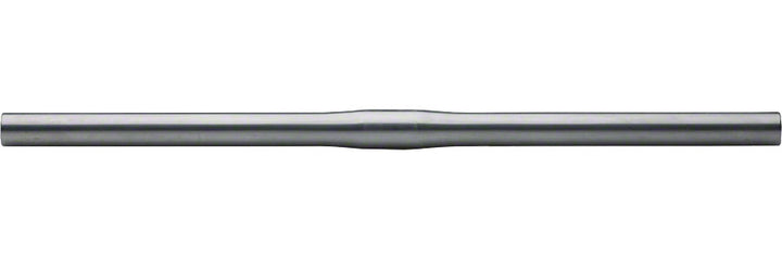 Manillar recto Nitto B2500: abrazadera de barra de 25,4 mm, ancho de 500 mm, cromado plateado