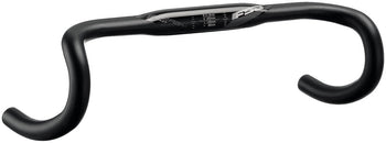 Manillar FSA Energy Super Compact, diámetro de abrazadera de 31,8 mm, ancho de 380 mm, perfil de caída compacto, negro