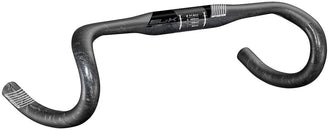 Manillar compacto FSA SL-K de 31,8 mm de diámetro y 360 mm de ancho. Compatible con enrutamiento interno ACR. Carbono.