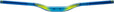 Truvativ Descendant CoLab Troy Lee Designs Riser Bar - 35mm clamp 760mm width 25mm rise Starburst Cyan/Blue