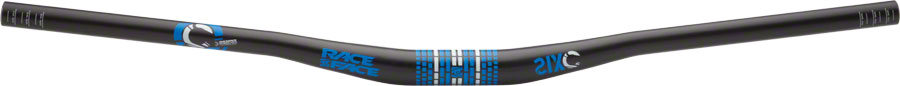 RaceFace SIXC Riser Carbon Handlebar 31.8 x 785mm 3/4&quot; Rise Blue Decal