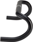Manillar Salsa Cowbell de carbono con caída - Abrazadera de 31,8 mm, ancho de 42 cm, color negro carbón
