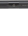 Manillar Salsa Cowbell de carbono con caída - Abrazadera de 31,8 mm, ancho de 42 cm, color negro carbón