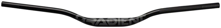 Full Speed Ahead Gradient Alloy Riser Handlebar - Aluminum 35mm Clamp 25mm Rise 800mm BLK B2