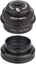 Juego de dirección Wolf Tooth GeoShift Performance Angle - 2 grados corto EC44/EC44 negro