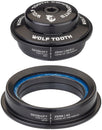 Juego de dirección Wolf Tooth GeoShift Performance Angle - 1 grado de longitud ZS44/ZS56, color negro
