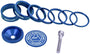Wheels Manufacturing Pro StackRight Headset Spacer Kit - Blue